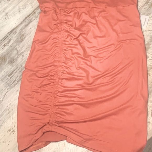 NWT VANITY ROOM Short Sleeve Ruched Jersey Dress - Picture 7 of 7